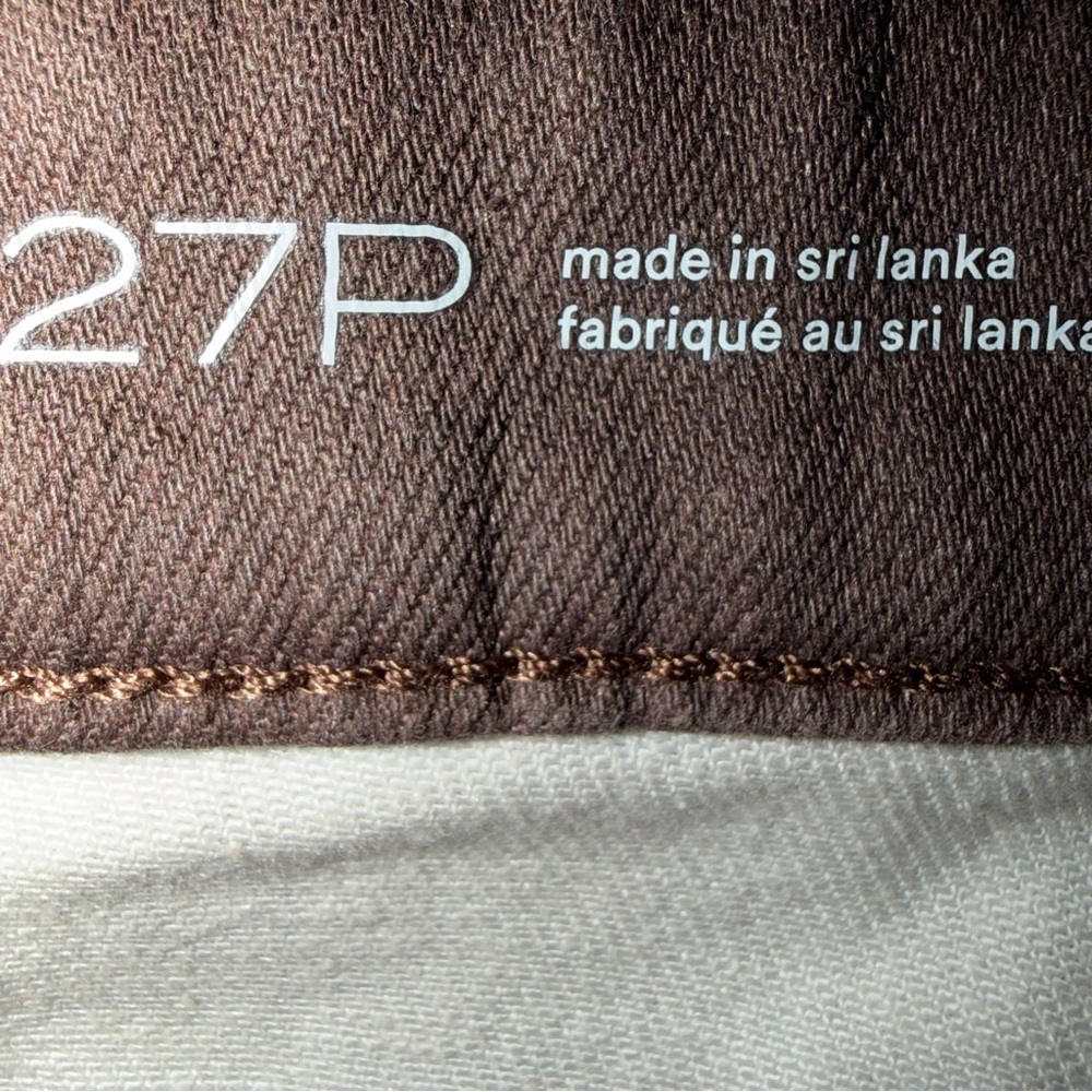 Pilcro Brown Floral Cropped Jeans - Picture 7 of 10